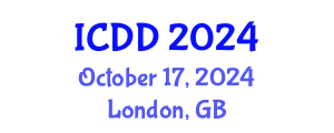 International Conference on Disability and Diversity (ICDD) October 17, 2024 - London, United Kingdom