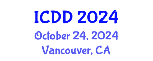 International Conference on Disability and Diversity (ICDD) October 24, 2024 - Vancouver, Canada