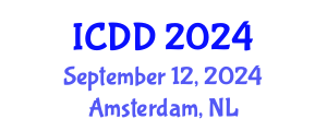 International Conference on Disability and Diversity (ICDD) September 12, 2024 - Amsterdam, Netherlands