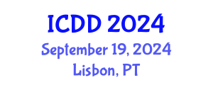 International Conference on Disability and Diversity (ICDD) September 19, 2024 - Lisbon, Portugal