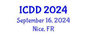 International Conference on Disability and Diversity (ICDD) September 16, 2024 - Nice, France