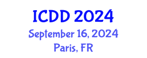 International Conference on Disability and Diversity (ICDD) September 16, 2024 - Paris, France