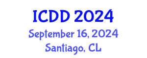 International Conference on Disability and Diversity (ICDD) September 16, 2024 - Santiago, Chile