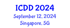 International Conference on Disability and Diversity (ICDD) September 12, 2024 - Singapore, Singapore