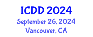 International Conference on Disability and Diversity (ICDD) September 26, 2024 - Vancouver, Canada
