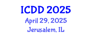 International Conference on Disability and Diversity (ICDD) April 29, 2025 - Jerusalem, Israel