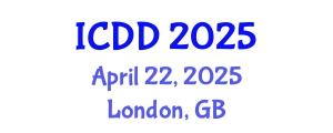 International Conference on Disability and Diversity (ICDD) April 22, 2025 - London, United Kingdom