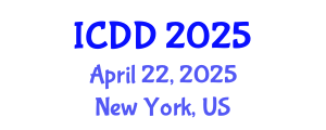 International Conference on Disability and Diversity (ICDD) April 22, 2025 - New York, United States