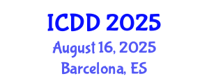 International Conference on Disability and Diversity (ICDD) August 16, 2025 - Barcelona, Spain