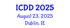 International Conference on Disability and Diversity (ICDD) August 23, 2025 - Dublin, Ireland