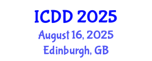 International Conference on Disability and Diversity (ICDD) August 16, 2025 - Edinburgh, United Kingdom