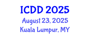 International Conference on Disability and Diversity (ICDD) August 23, 2025 - Kuala Lumpur, Malaysia