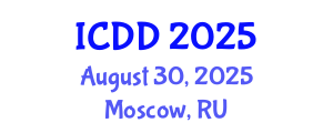 International Conference on Disability and Diversity (ICDD) August 30, 2025 - Moscow, Russia