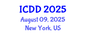 International Conference on Disability and Diversity (ICDD) August 09, 2025 - New York, United States