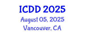 International Conference on Disability and Diversity (ICDD) August 05, 2025 - Vancouver, Canada