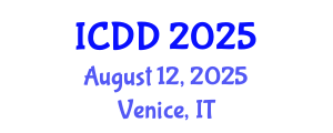 International Conference on Disability and Diversity (ICDD) August 12, 2025 - Venice, Italy