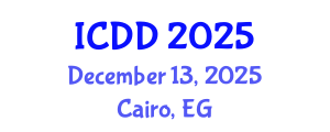 International Conference on Disability and Diversity (ICDD) December 13, 2025 - Cairo, Egypt