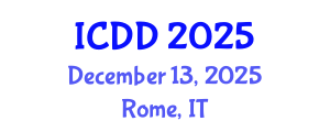 International Conference on Disability and Diversity (ICDD) December 13, 2025 - Rome, Italy