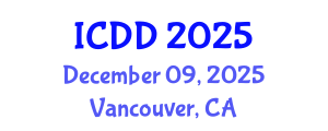 International Conference on Disability and Diversity (ICDD) December 09, 2025 - Vancouver, Canada