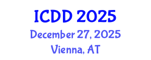 International Conference on Disability and Diversity (ICDD) December 27, 2025 - Vienna, Austria