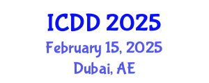 International Conference on Disability and Diversity (ICDD) February 15, 2025 - Dubai, United Arab Emirates