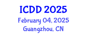 International Conference on Disability and Diversity (ICDD) February 04, 2025 - Guangzhou, China