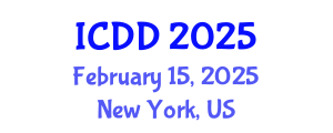 International Conference on Disability and Diversity (ICDD) February 15, 2025 - New York, United States