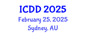 International Conference on Disability and Diversity (ICDD) February 25, 2025 - Sydney, Australia