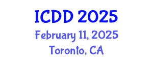 International Conference on Disability and Diversity (ICDD) February 11, 2025 - Toronto, Canada