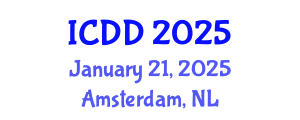 International Conference on Disability and Diversity (ICDD) January 21, 2025 - Amsterdam, Netherlands
