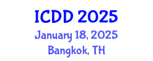 International Conference on Disability and Diversity (ICDD) January 18, 2025 - Bangkok, Thailand