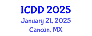 International Conference on Disability and Diversity (ICDD) January 21, 2025 - Cancún, Mexico