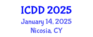 International Conference on Disability and Diversity (ICDD) January 14, 2025 - Nicosia, Cyprus