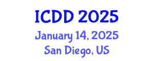 International Conference on Disability and Diversity (ICDD) January 14, 2025 - San Diego, United States