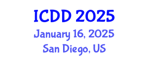 International Conference on Disability and Diversity (ICDD) January 14, 2025 - San Diego, United States