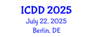 International Conference on Disability and Diversity (ICDD) July 22, 2025 - Berlin, Germany