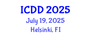 International Conference on Disability and Diversity (ICDD) July 19, 2025 - Helsinki, Finland