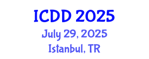 International Conference on Disability and Diversity (ICDD) July 29, 2025 - Istanbul, Turkey