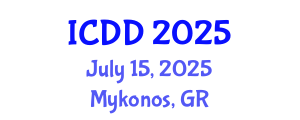 International Conference on Disability and Diversity (ICDD) July 15, 2025 - Mykonos, Greece