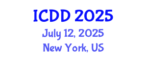 International Conference on Disability and Diversity (ICDD) July 12, 2025 - New York, United States