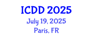 International Conference on Disability and Diversity (ICDD) July 19, 2025 - Paris, France