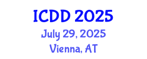 International Conference on Disability and Diversity (ICDD) July 29, 2025 - Vienna, Austria
