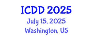 International Conference on Disability and Diversity (ICDD) July 15, 2025 - Washington, United States
