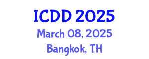 International Conference on Disability and Diversity (ICDD) March 08, 2025 - Bangkok, Thailand