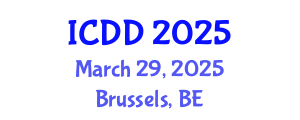 International Conference on Disability and Diversity (ICDD) March 29, 2025 - Brussels, Belgium