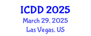 International Conference on Disability and Diversity (ICDD) March 29, 2025 - Las Vegas, United States