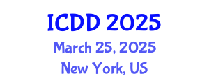 International Conference on Disability and Diversity (ICDD) March 25, 2025 - New York, United States