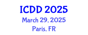 International Conference on Disability and Diversity (ICDD) March 29, 2025 - Paris, France