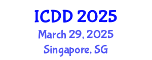 International Conference on Disability and Diversity (ICDD) March 29, 2025 - Singapore, Singapore
