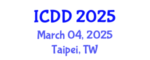 International Conference on Disability and Diversity (ICDD) March 04, 2025 - Taipei, Taiwan
